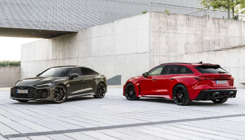 Audi представила новейшие RS5 и RS5 Avant с гибридной силовой установкой 639 л.с. Audi представила новейшие RS5 и RS5 Avant с гибридной силовой установкой 639 л.с.