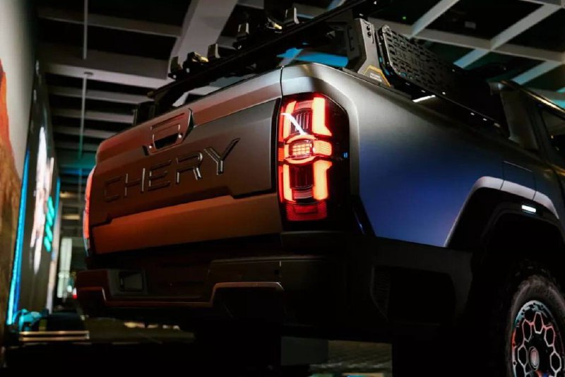 Новый внедорожный пикап от Chery с гибридной установкой и высокой грузоподъемностью Новый внедорожный пикап от Chery с гибридной установкой и высокой грузоподъемностью