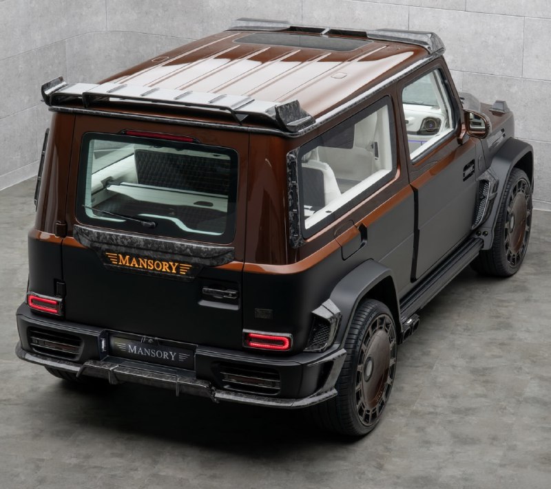 Экстремальный тюнинг: Mansory создал 980-сильный купе на базе G-Class