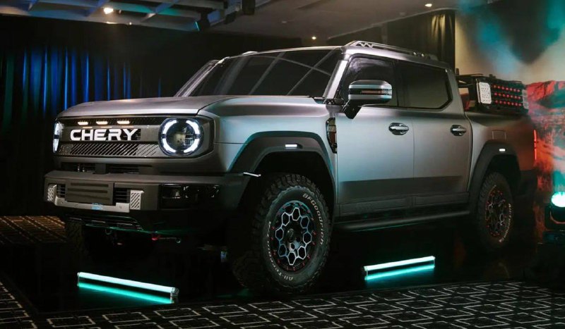 Chery анонсирует гибридный пикап с дизельным двигателем для австралийского рынка Chery анонсирует гибридный пикап с дизельным двигателем для австралийского рынка