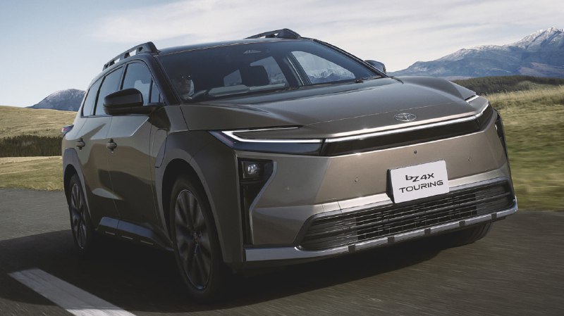 Новый электромобиль Toyota bZ4X Touring дебютировал в Японии Новый электромобиль Toyota bZ4X Touring дебютировал в Японии