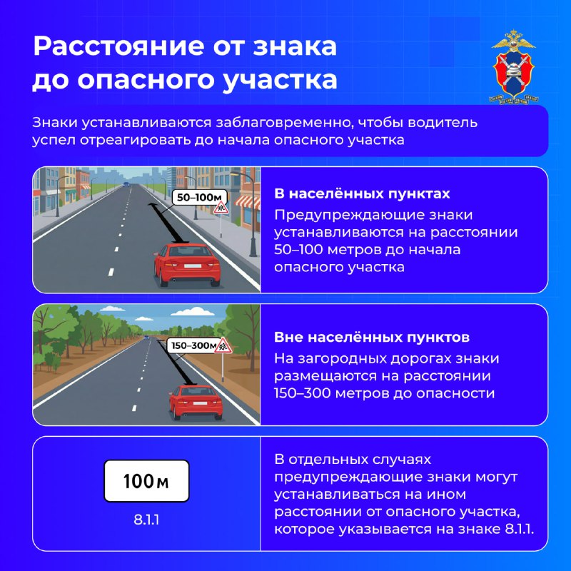 Важность предупреждающих дорожных знаков и их роль в обеспечении безопасности водителя