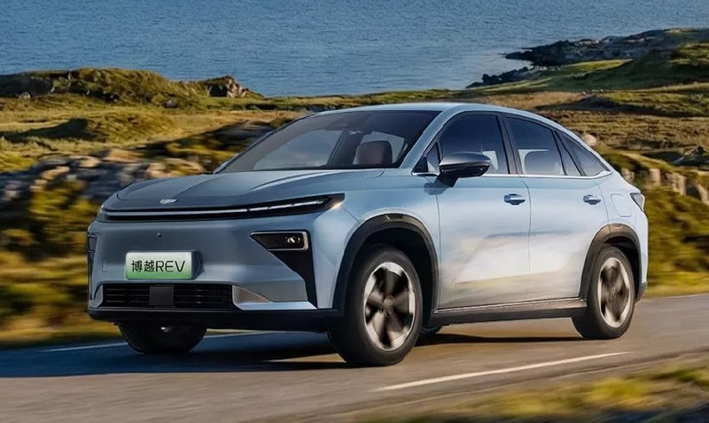 Geely презентует купе-кроссовер Atlas REV на базе гибридной платформы