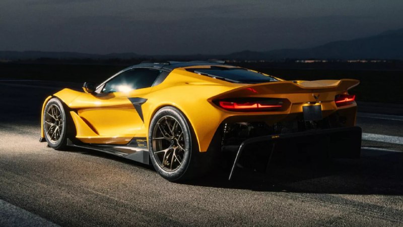 Независимый дизайнер создал экстремальный гиперкар на базе Corvette C8