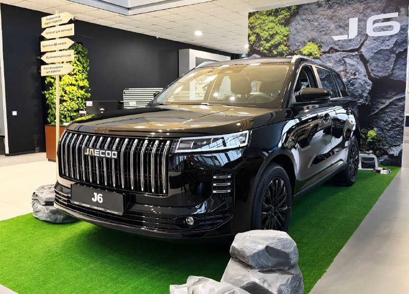 Новый компактный кроссовер Jaecoo J6 представлен на российском рынке