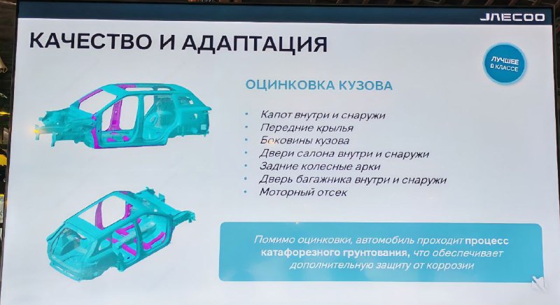 Новый компактный кроссовер Jaecoo J6 представлен на российском рынке