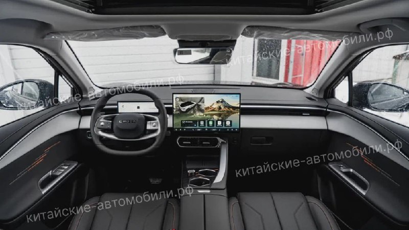 Впервые раскрыт интерьер нового кроссовера Omoda C5