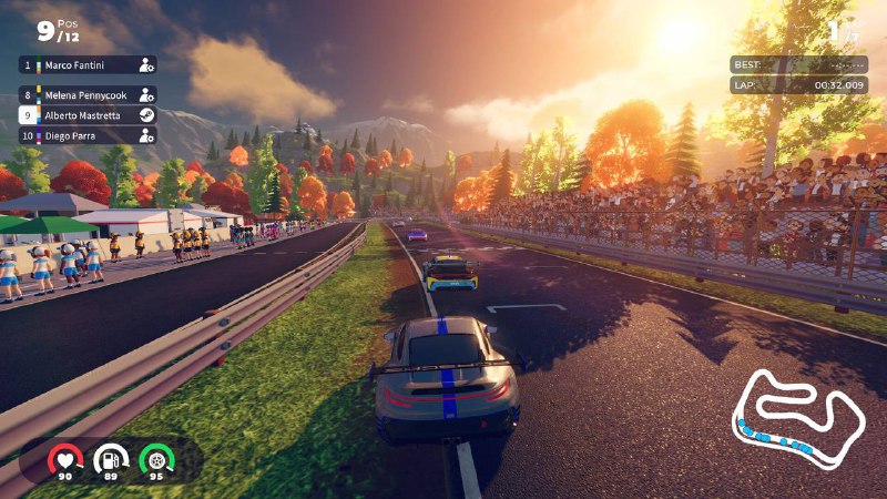 Вышла мультяшная версия популярного гоночного симулятора в Steam Вышла мультяшная версия популярного гоночного симулятора в Steam