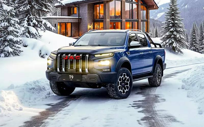 Обновленная версия пикапа JAC T9 Urban получила пружинную подвеску Обновленная версия пикапа JAC T9 Urban получила пружинную подвеску