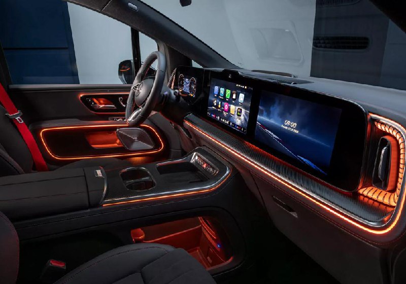 Новый роскошный электровэн Mercedes-Benz VLE с современными технологиями Новый роскошный электровэн Mercedes-Benz VLE с современными технологиями