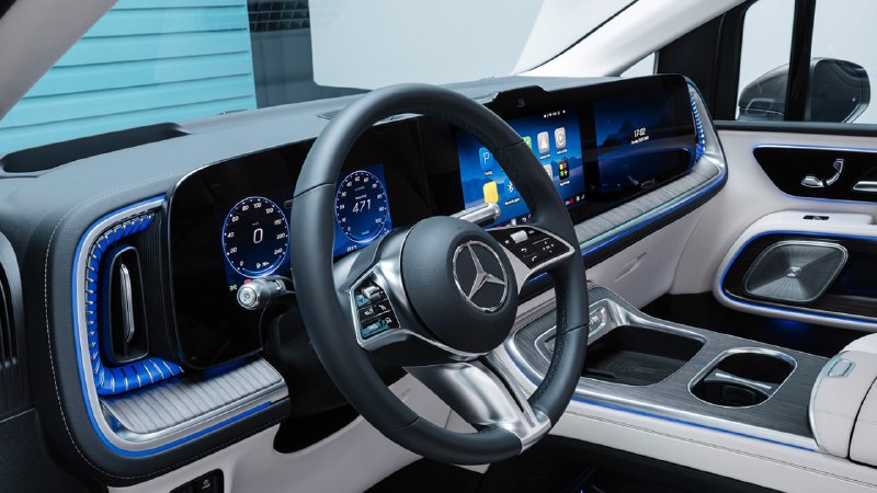 Новый электрический минивэн Mercedes-Benz VLE: технические особенности и оснащение Новый электрический минивэн Mercedes-Benz VLE: технические особенности и оснащение