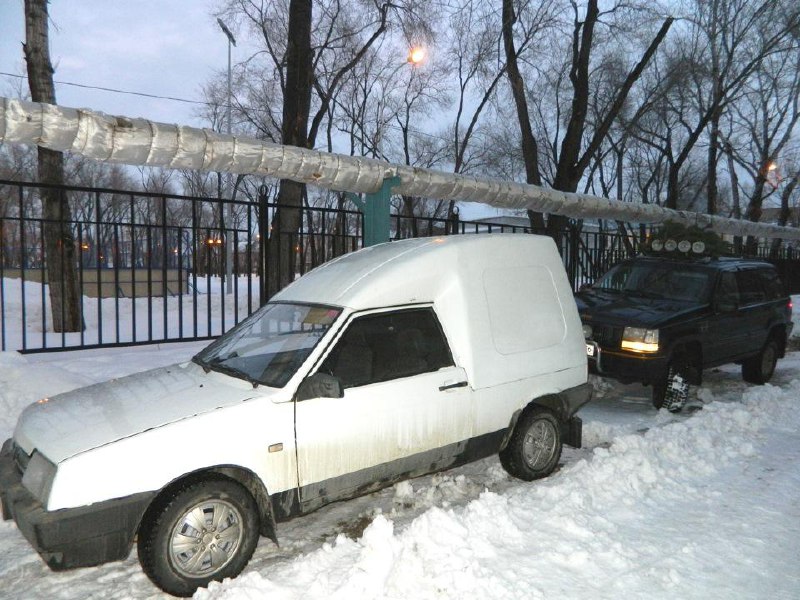 Редкий отечественный грузовой автомобиль на базе Лады «Челнок»
