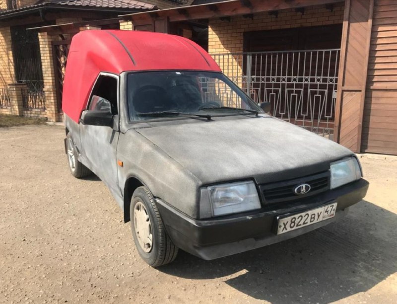 Редкий отечественный грузовой автомобиль на базе Лады «Челнок»