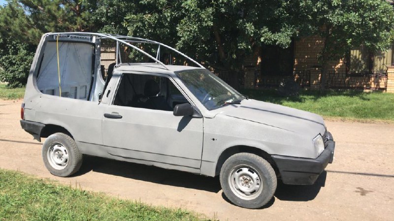 Редкий отечественный грузовой автомобиль на базе Лады «Челнок»