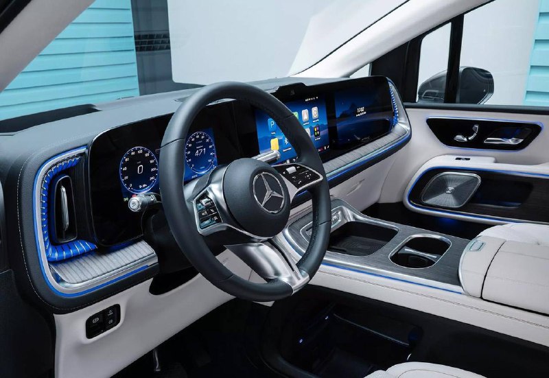Mercedes-Benz представил электрический минивэн VLE на новой платформе VAN.EA