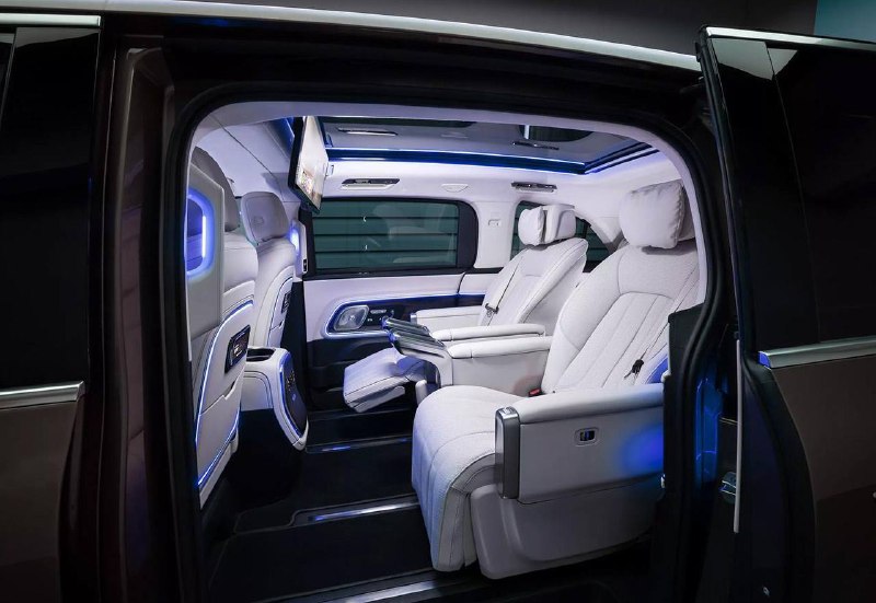 Mercedes-Benz представил электрический минивэн VLE на новой платформе VAN.EA