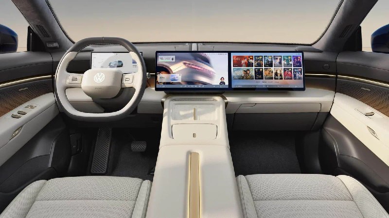 Показан интерьер и характеристики нового китайского электромобиля Volkswagen ID.Unyx 08 Показан интерьер и характеристики нового китайского электромобиля Volkswagen ID.Unyx 08
