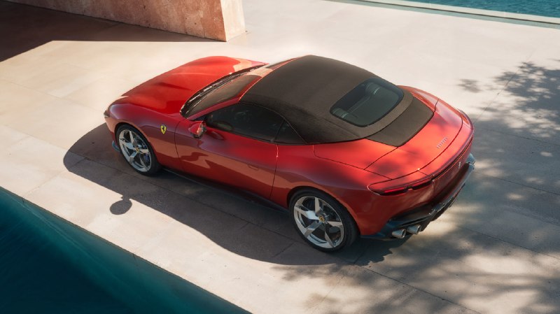 Ferrari представила открытую версию модели Amalfi Spider с высокой динамикой и стильным дизайном