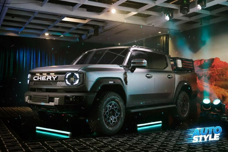 Chery представляет новый гибридный пикап KP31 для международных рынков Chery представляет новый гибридный пикап KP31 для международных рынков