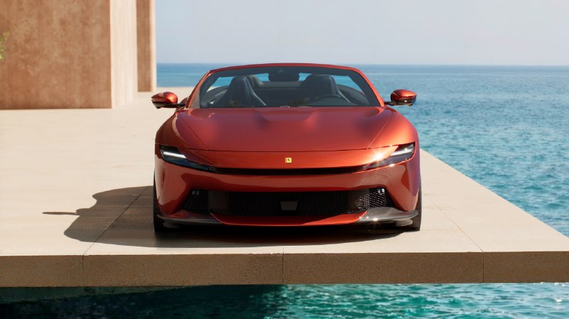 Ferrari представляет открытую версию модели Amalfi Spider с высокими характеристиками Ferrari представляет открытую версию модели Amalfi Spider с высокими характеристиками