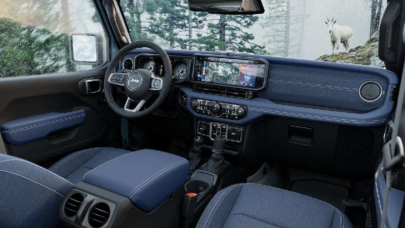Jeep представила юбилейные версии Wrangler и Gladiator с джинсовым интерьером Jeep представила юбилейные версии Wrangler и Gladiator с джинсовым интерьером