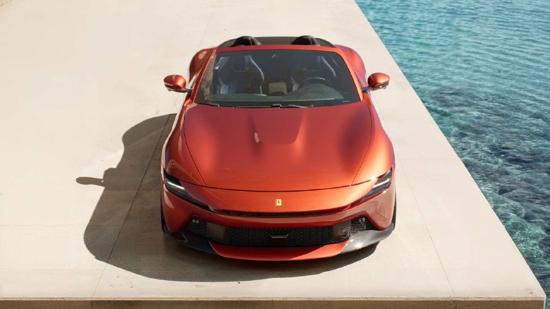 Ferrari представила новый кабриолет Amalfi Spider с мощностью 640 лошадиных сил