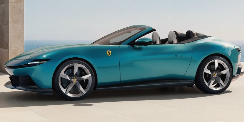 Ferrari представила новый кабриолет Amalfi Spider с мощностью 640 лошадиных сил