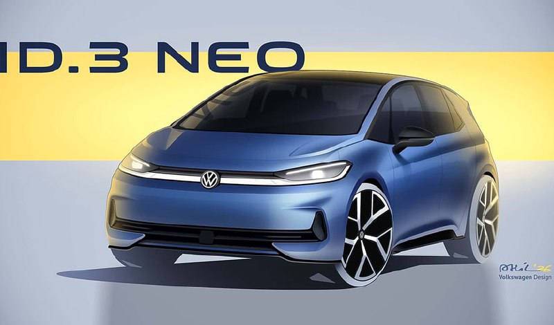 Обновление электромобиля Volkswagen ID.3 Neo Обновление электромобиля Volkswagen ID.3 Neo