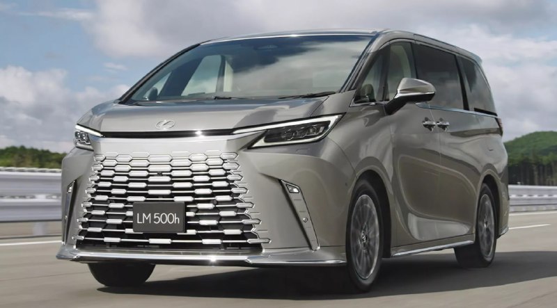 Обновленный минивэн Lexus LM получил новые функции и улучшения оборудования