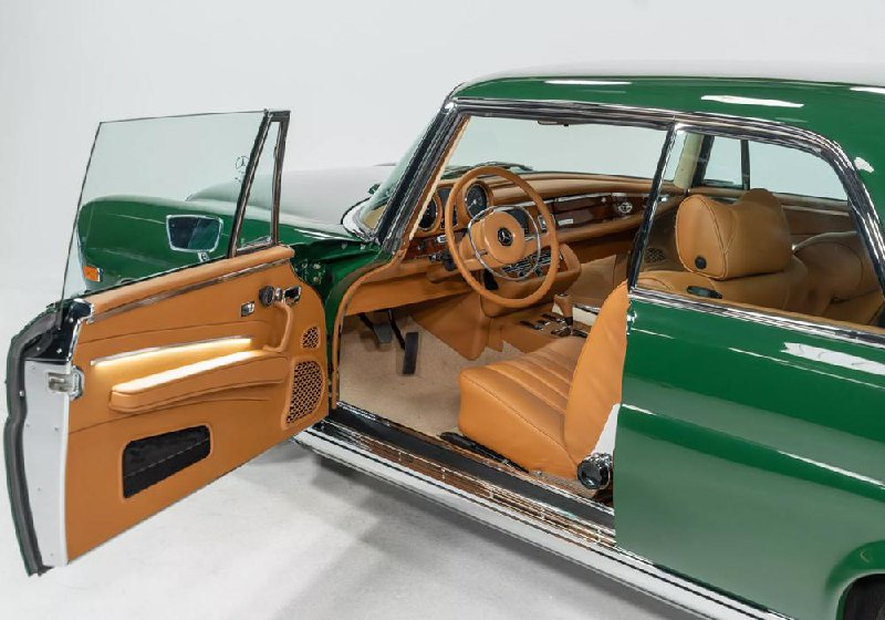 Классический Mercedes 280SE 1969 года получил современный двигатель и модернизированную архитектуру