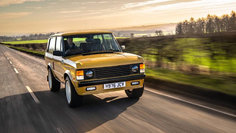 Классический Range Rover преобразован в мощный рестомод с 500-сильным двигателем Классический Range Rover преобразован в мощный рестомод с 500-сильным двигателем