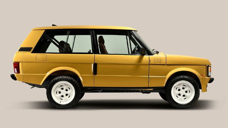Классический Range Rover преобразован в мощный рестомод с 500-сильным двигателем Классический Range Rover преобразован в мощный рестомод с 500-сильным двигателем