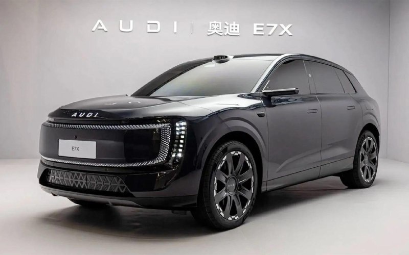 Новый электрический кроссовер от AUDI для китайского рынка: дебют E7X
