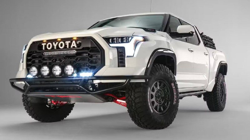 Toyota разрабатывает мощный пикап Tundra TRD Hammer для бездорожья Toyota разрабатывает мощный пикап Tundra TRD Hammer для бездорожья