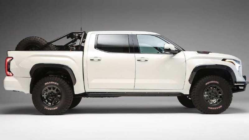 Toyota разрабатывает мощный пикап Tundra TRD Hammer для бездорожья Toyota разрабатывает мощный пикап Tundra TRD Hammer для бездорожья