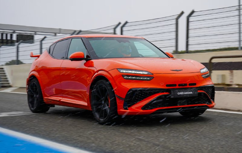 Genesis GV60 Magma: мощный электрокроссовер с впечатляющими характеристиками Genesis GV60 Magma: мощный электрокроссовер с впечатляющими характеристиками