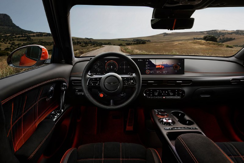 Genesis GV60 Magma: мощный электрокроссовер с впечатляющими характеристиками Genesis GV60 Magma: мощный электрокроссовер с впечатляющими характеристиками