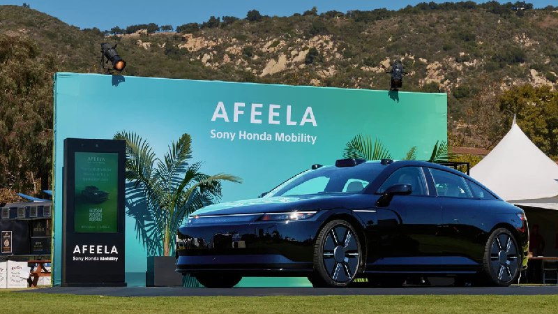 Проблемы совместного проекта электромобилей Afeela от Honda и Sony