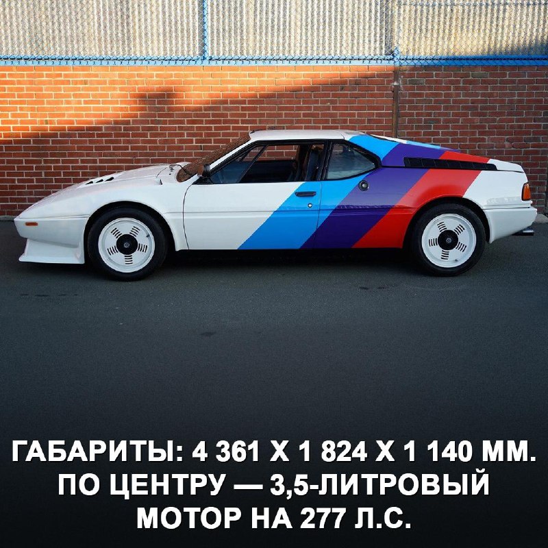 BMW M1: легендарный спорткар с историей скоростных рекордов