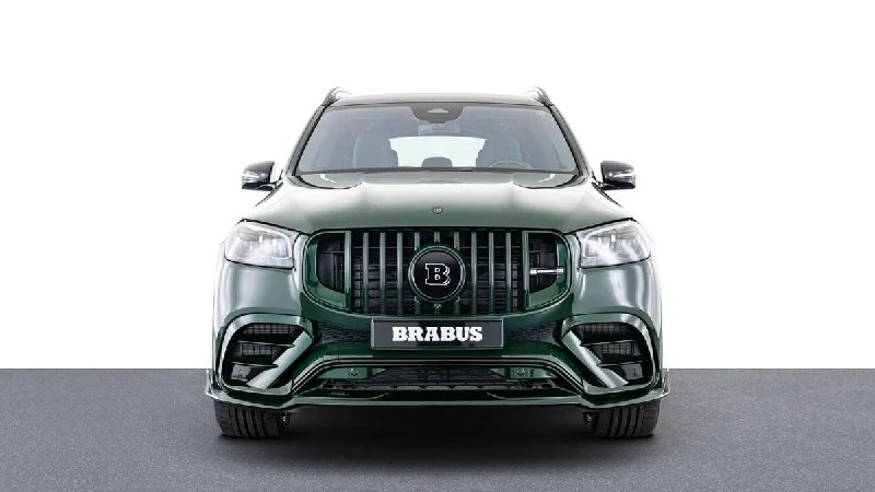 Эксклюзивный тюнинг Mercedes-AMG GLS 63 Brabus 900 Mean Green Эксклюзивный тюнинг Mercedes-AMG GLS 63 Brabus 900 Mean Green
