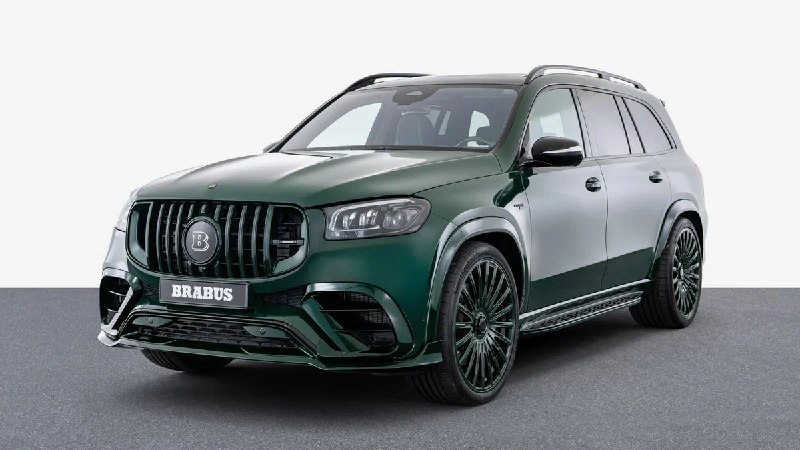 Эксклюзивный тюнинг Mercedes-AMG GLS 63 Brabus 900 Mean Green Эксклюзивный тюнинг Mercedes-AMG GLS 63 Brabus 900 Mean Green