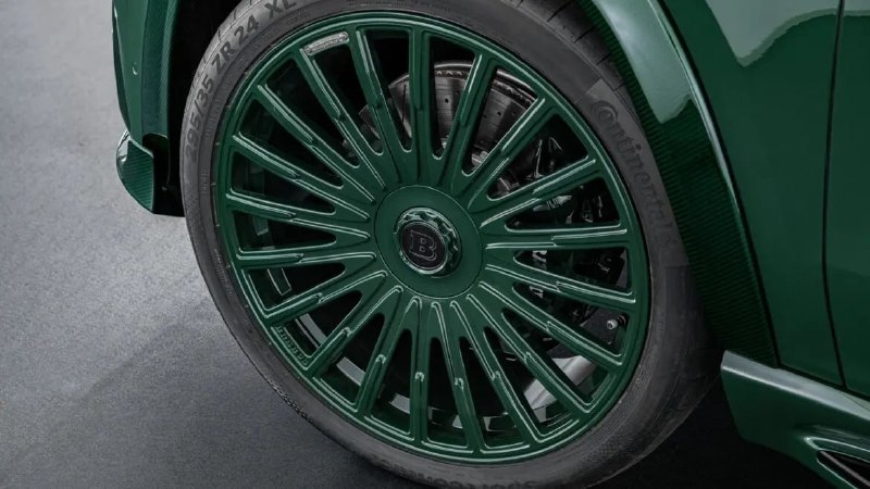 Эксклюзивный тюнинг Mercedes-AMG GLS 63 Brabus 900 Mean Green Эксклюзивный тюнинг Mercedes-AMG GLS 63 Brabus 900 Mean Green