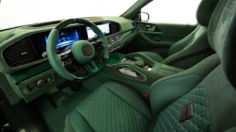 Эксклюзивный тюнинг Mercedes-AMG GLS 63 Brabus 900 Mean Green Эксклюзивный тюнинг Mercedes-AMG GLS 63 Brabus 900 Mean Green