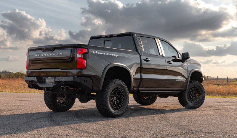 Hennessey выпустил мощную версию пикапа Chevrolet Silverado Goliath 700 Hennessey выпустил мощную версию пикапа Chevrolet Silverado Goliath 700