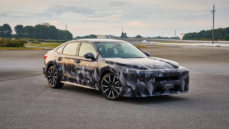 Новая генерация Honda Civic станет легче и экономичнее благодаря усовершенствованной платформе и гибридной системе Новая генерация Honda Civic станет легче и экономичнее благодаря усовершенствованной платформе и гибридной системе