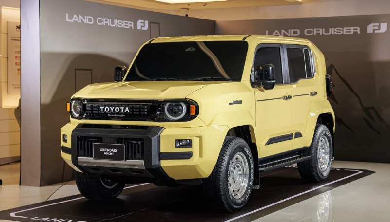 Новый внедорожник Toyota Land Cruiser FJ поступил в продажу в Таиланде Новый внедорожник Toyota Land Cruiser FJ поступил в продажу в Таиланде