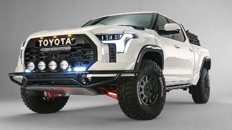 Новая версия Toyota Tundra TRD Hammer: конкуренция F-150 Raptor на горизонте Новая версия Toyota Tundra TRD Hammer: конкуренция F-150 Raptor на горизонте