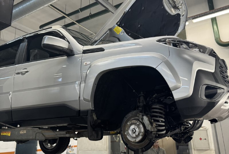 АвтоВАЗ проводит проверку подвески у модели Lada Niva Travel АвтоВАЗ проводит проверку подвески у модели Lada Niva Travel