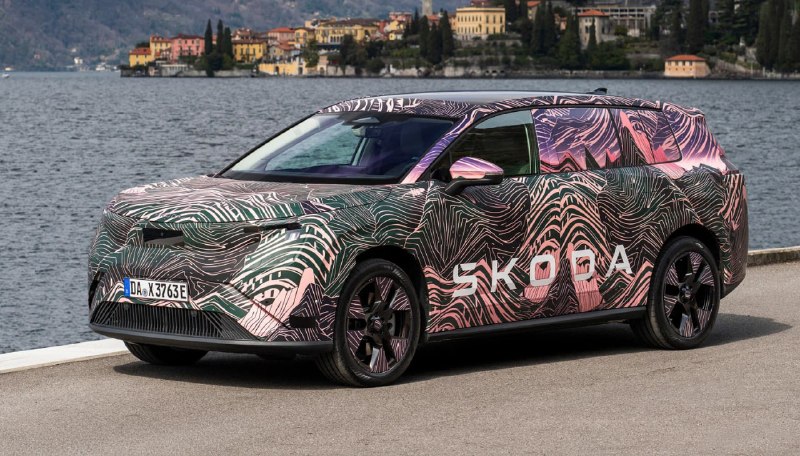 Skoda представила подробности о своем крупном электрокроссовере Peaq