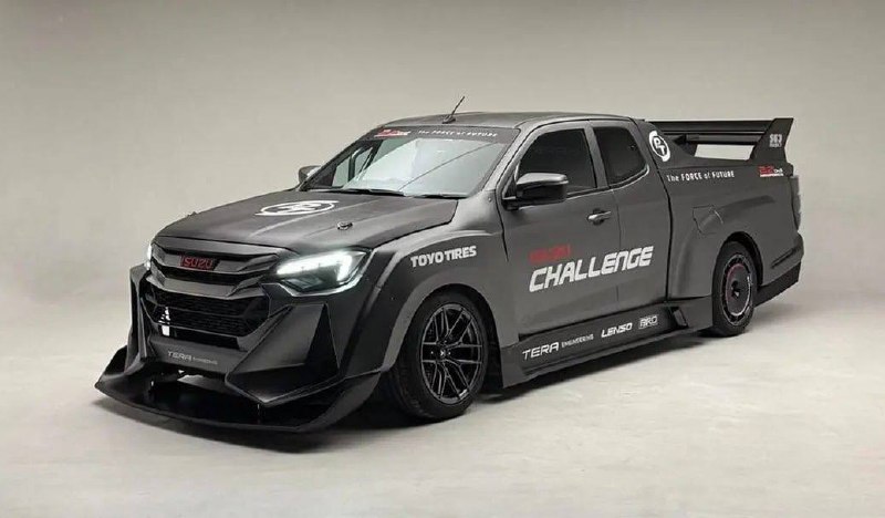 В Таиланде создали гоночный пикап на базе Isuzu D-Max для монокубка В Таиланде создали гоночный пикап на базе Isuzu D-Max для монокубка